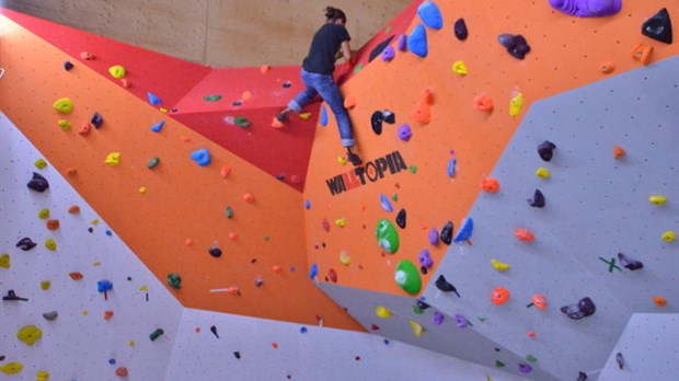 Le Centre d’escalade intérieur maintenant ouvert