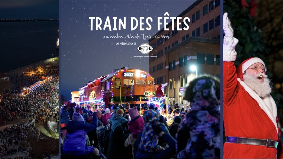 Un temps des Fêtes festif au centre-ville de Trois-Rivières